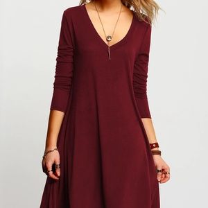 V-Neck Swing Dress NEW